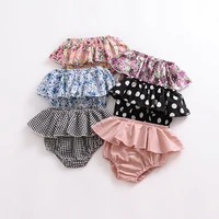 0 5y newborn baby bloomers shorts pp pants cotton triangle solid girls shorts casual summer trouser toddler