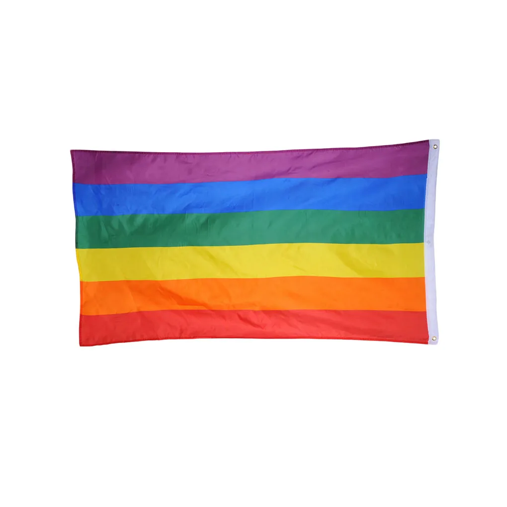 90x150 см ЛГБТ флаг Лесбиянок Гей гордыня дружественный красочный Радужный Флаг