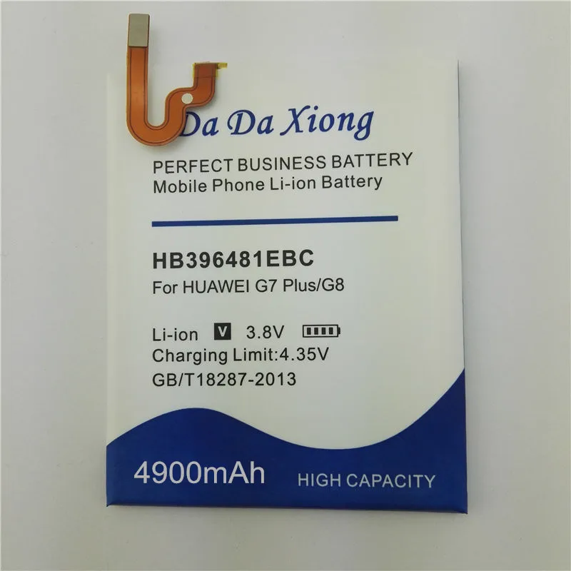 Аккумулятор HB396481EBC на 4900 мА · ч для Huawei Honor 5X G7 Plus/ G8 /G8X|battery for huawei|battery for4000mah battery |