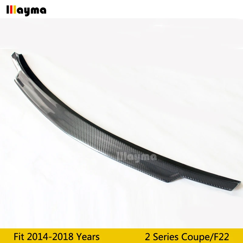 Стильный спойлер C74 для заднего багажника из углеродного волокна BMW 2 серии Coupe 218i