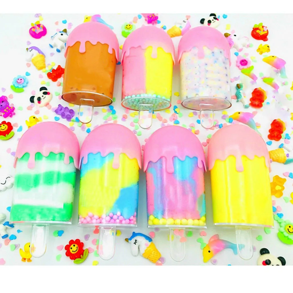 Новинка Забавный слайм сделай сам из хлопка конфеты облако мягкая не липкая