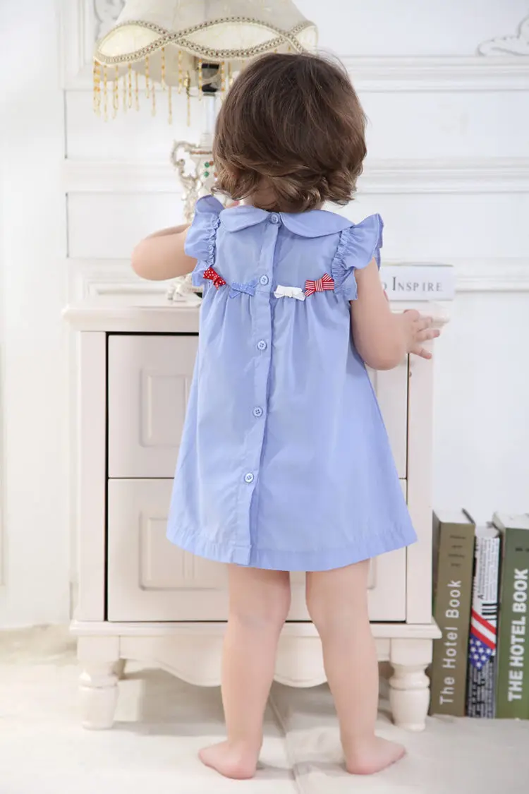 Платье для новорожденных 100% хлопок розовое модное платье маленьких девочек 2021