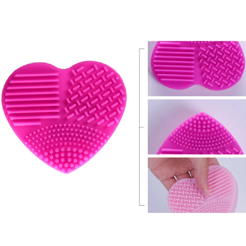 1 шт. силиконовый коврик для чистки кистей с крючком|Чистящие щетки| |