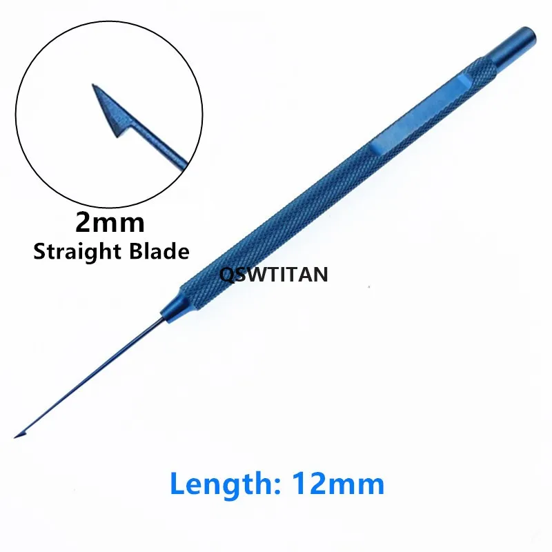 1pcs Titanium Straight Goniotomy knife ophthalmic surgical instruments | Красота и здоровье