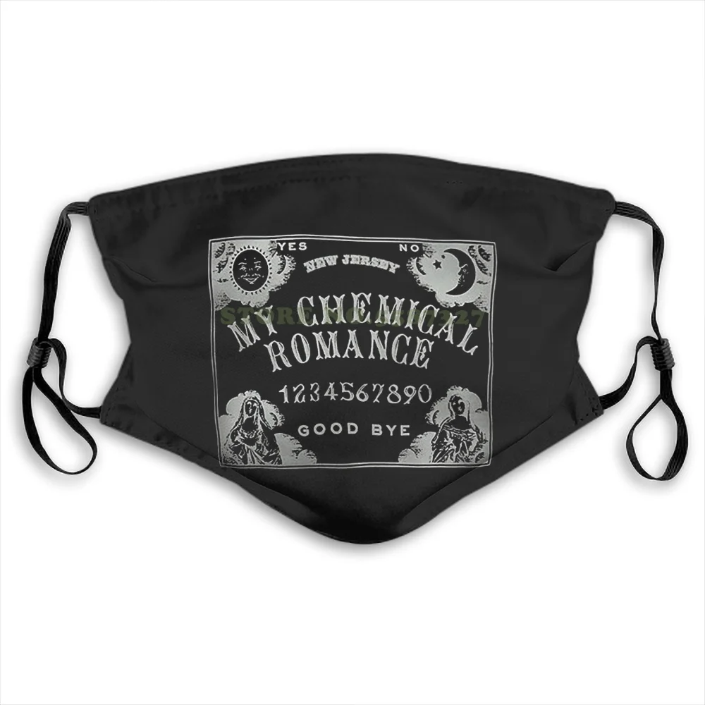 Маска для лица My Chemical Romance Spirit Board (Xx Large) модные смешные дизайнерские белые черные