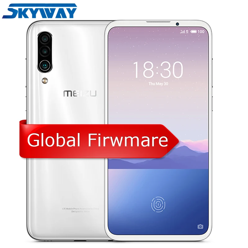 Meizu 16XS, глобальная прошивка, 6 ГБ, 64 ГБ, 16 XS, Смартфон Snapdragon 675, 6,2 дюймов, 48 МП, тройная камера AI, фронтальная 16 Мп, 4000 мАч