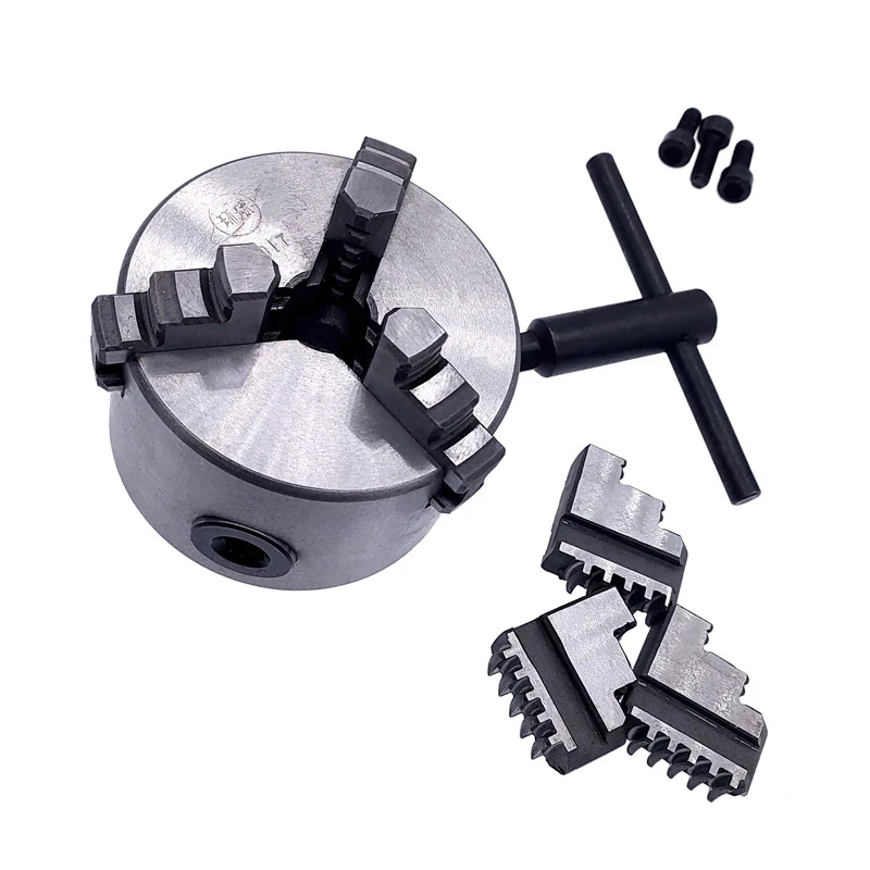 Вертикально центрирующий металлический патрон для токарного станка 3 зажима 1