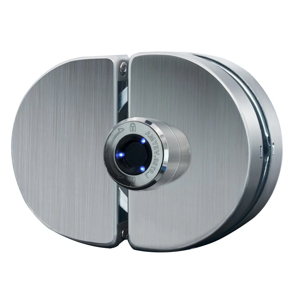 

Smart Fingerprint Lock for For Glass Door/Keyless USB Rechargeable Electric Fingerprint Door lock for Double door/biometric lock