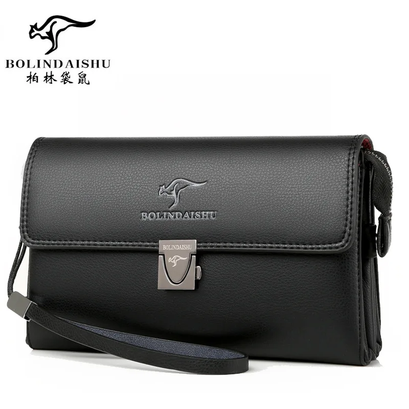 

Новинка 2022, мужские сумки, вместительные клатчи, мужские клатчи, кошельки, мужские конверты, повседневные сумки-портфели, бесплатная достав...