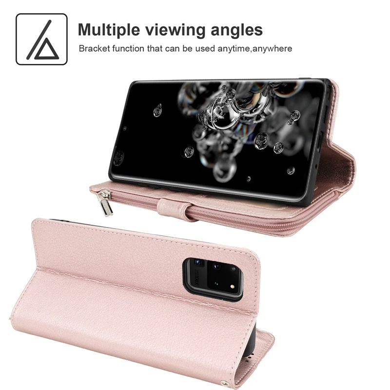 Чехол-книжка из искусственной кожи для Samsung S20 Plus Ultra защитный чехол-бумажник Galaxy S9