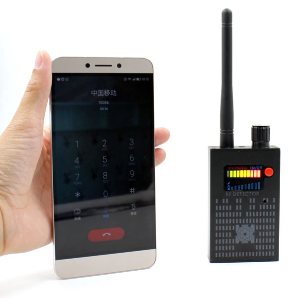 Professional 1-8000MHz Wireless Signal Full-Range RF Detector Anysecu for Walkie Talkie WiFi GSM Bug and Camera Search