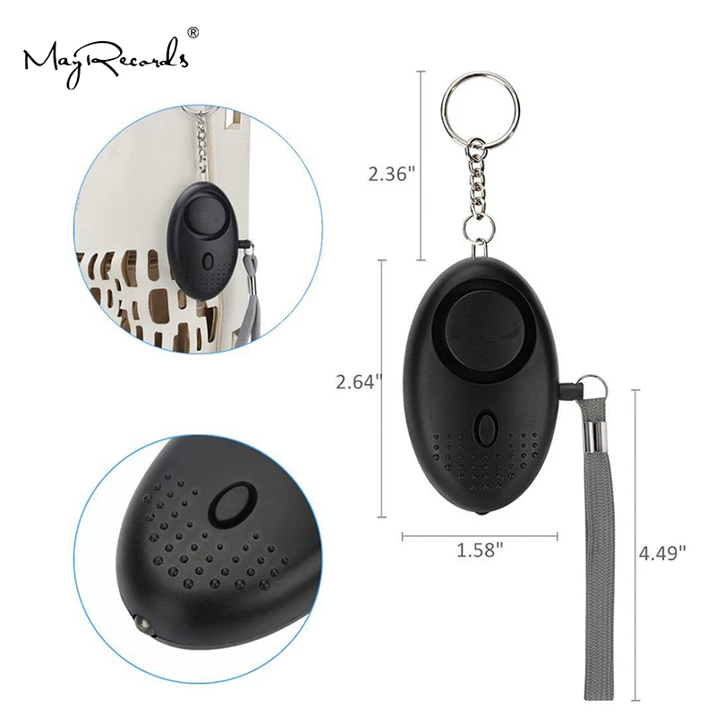 Новый стиль сигнализация для самозащиты девушек женщин защита оповещение Личная