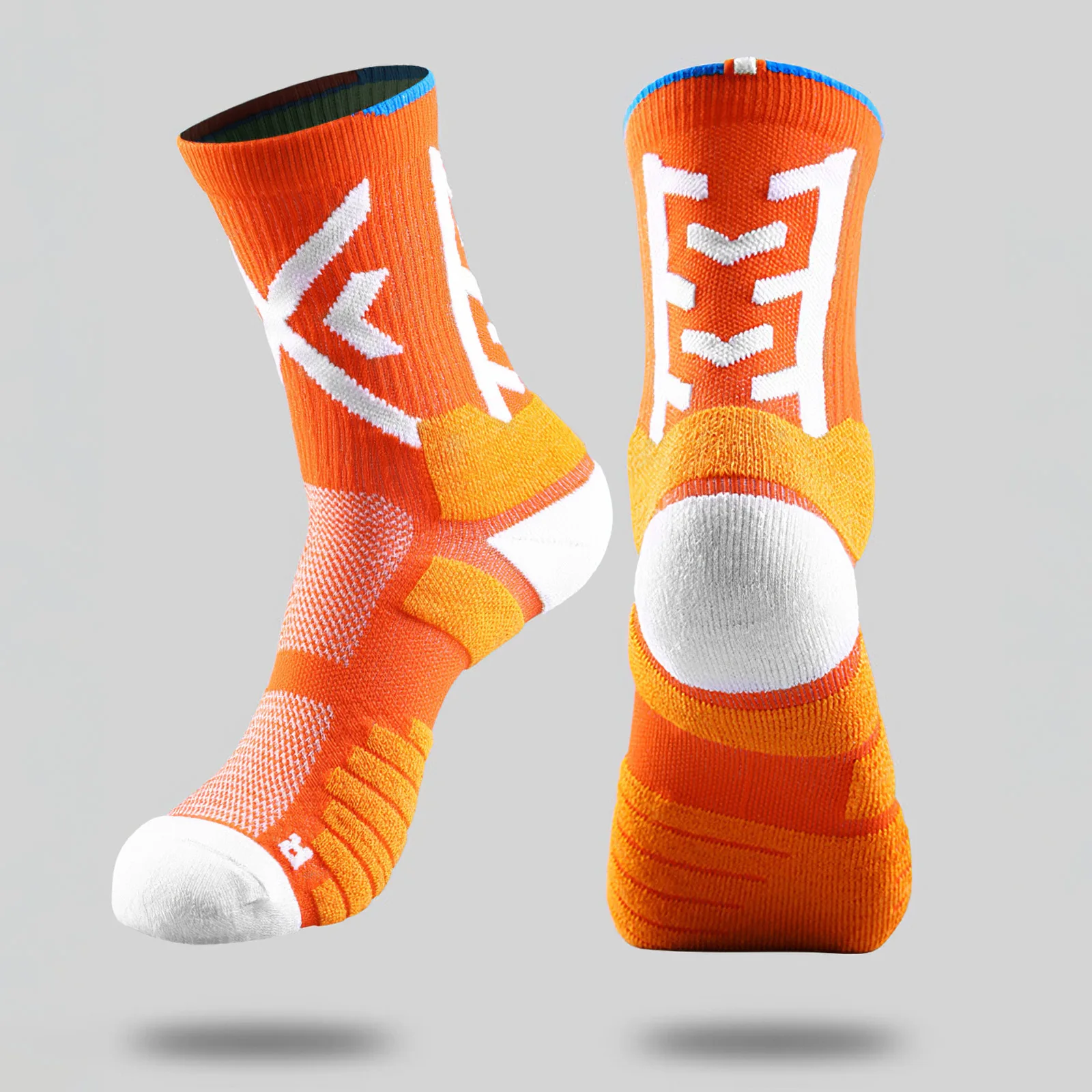 

Профессиональные спортивные Элитные баскетбольные носки мужские уличные дышащие махровые полотенца ударопрочные носки для бега 4 пары