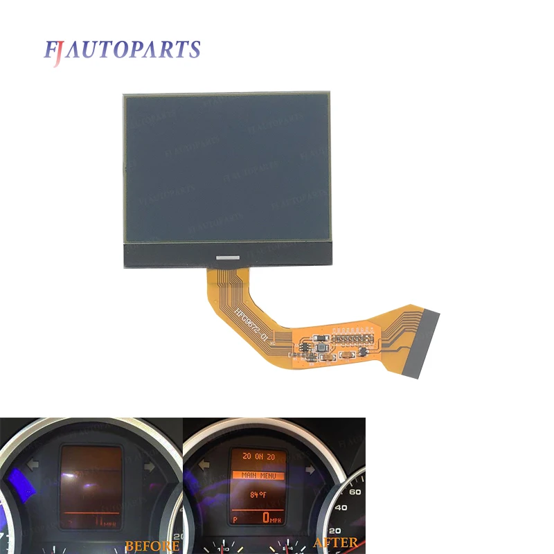 Монохромный ЖК-экран для VW Touareg V6 2004-2007 Porsche Cayenne S 2003-2009 | Автомобили и мотоциклы