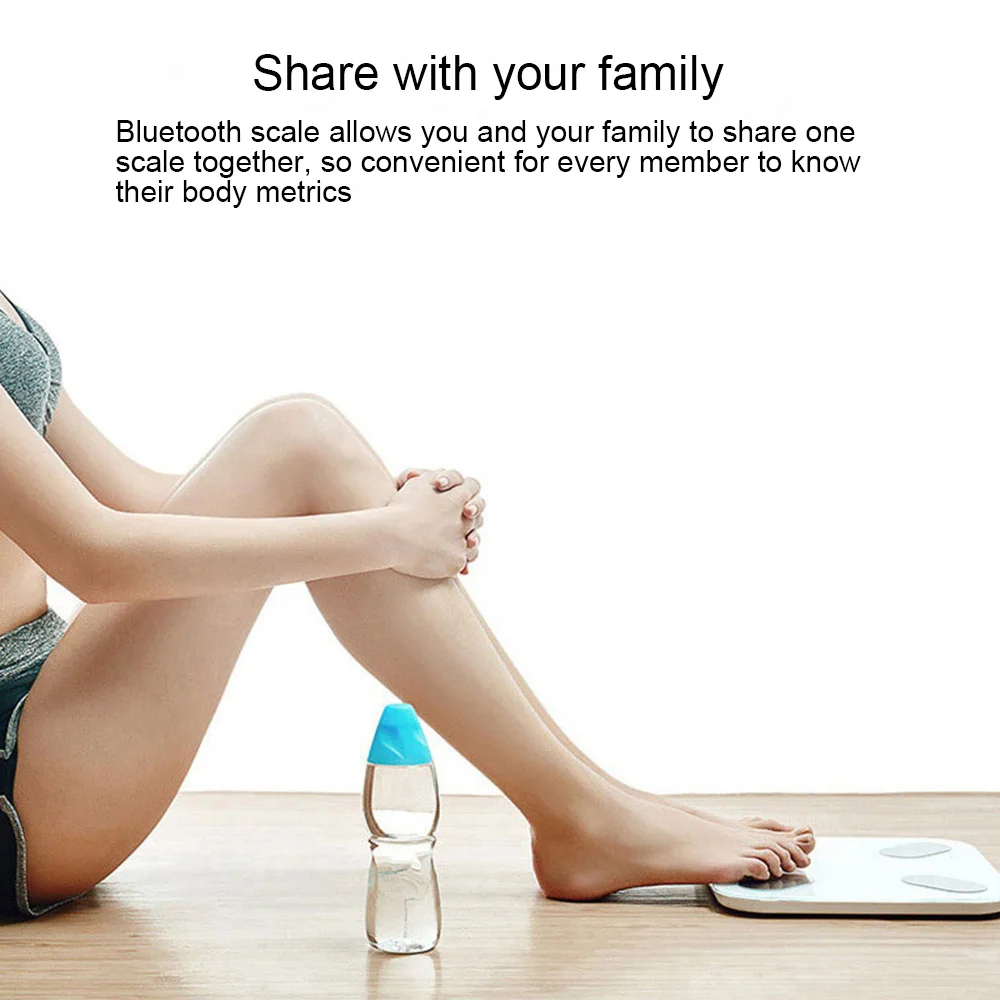 Весы для ванной напольные цифровые весы тела и жира Bluetooth электронные уличные