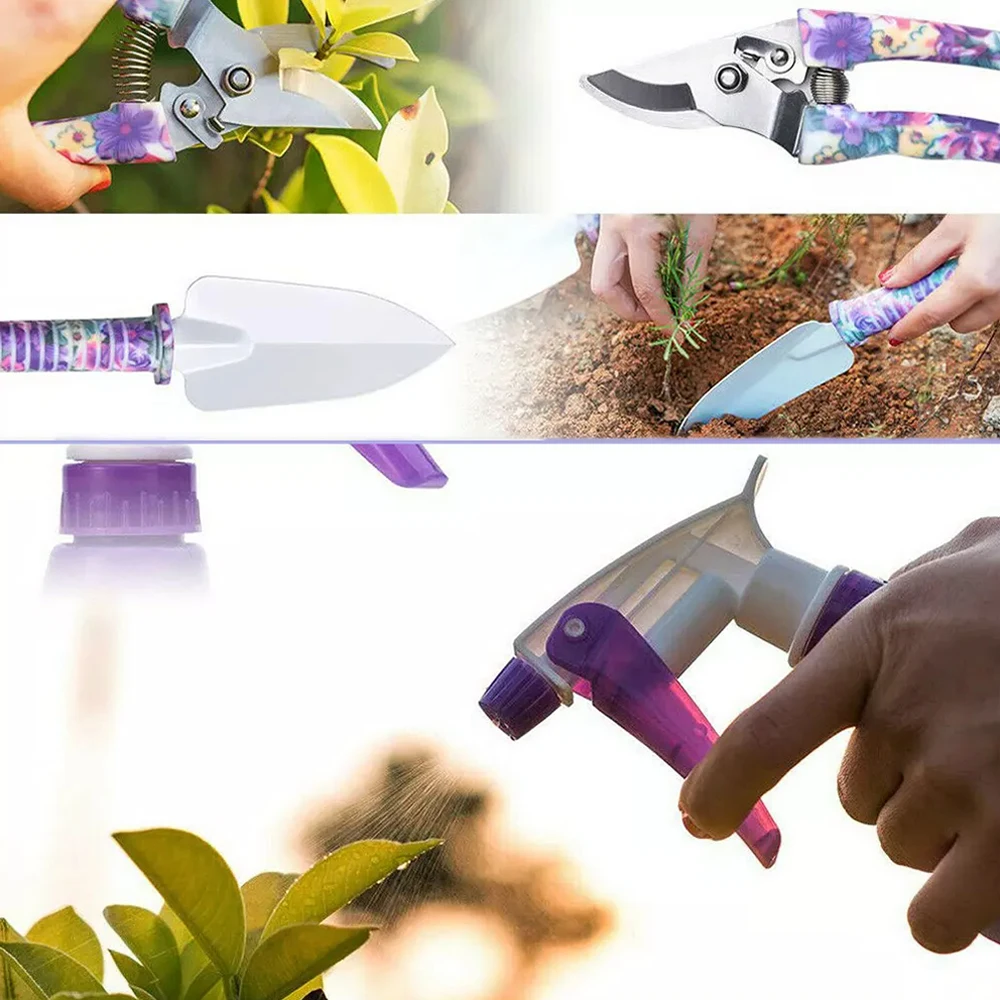 

10pcs Mini Garden Hand Tools Transplanting Outdoor Bonsai Tools Planting Flower Succulent Miniature Gardening Tools