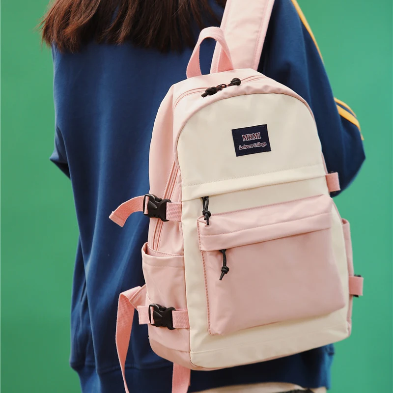 Большой женский рюкзак в стиле пэчворк модный школьный ранец для