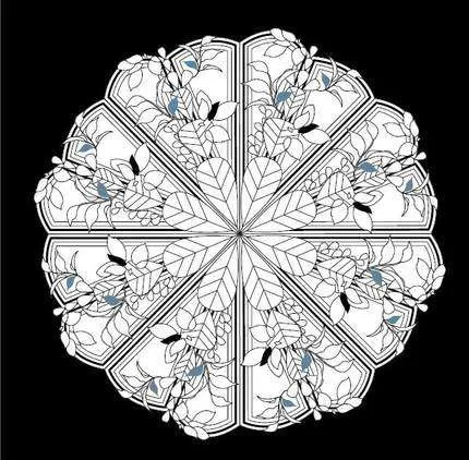 Волшебная Мандала звезды книжка раскраска для детей взрослых снятие стресса