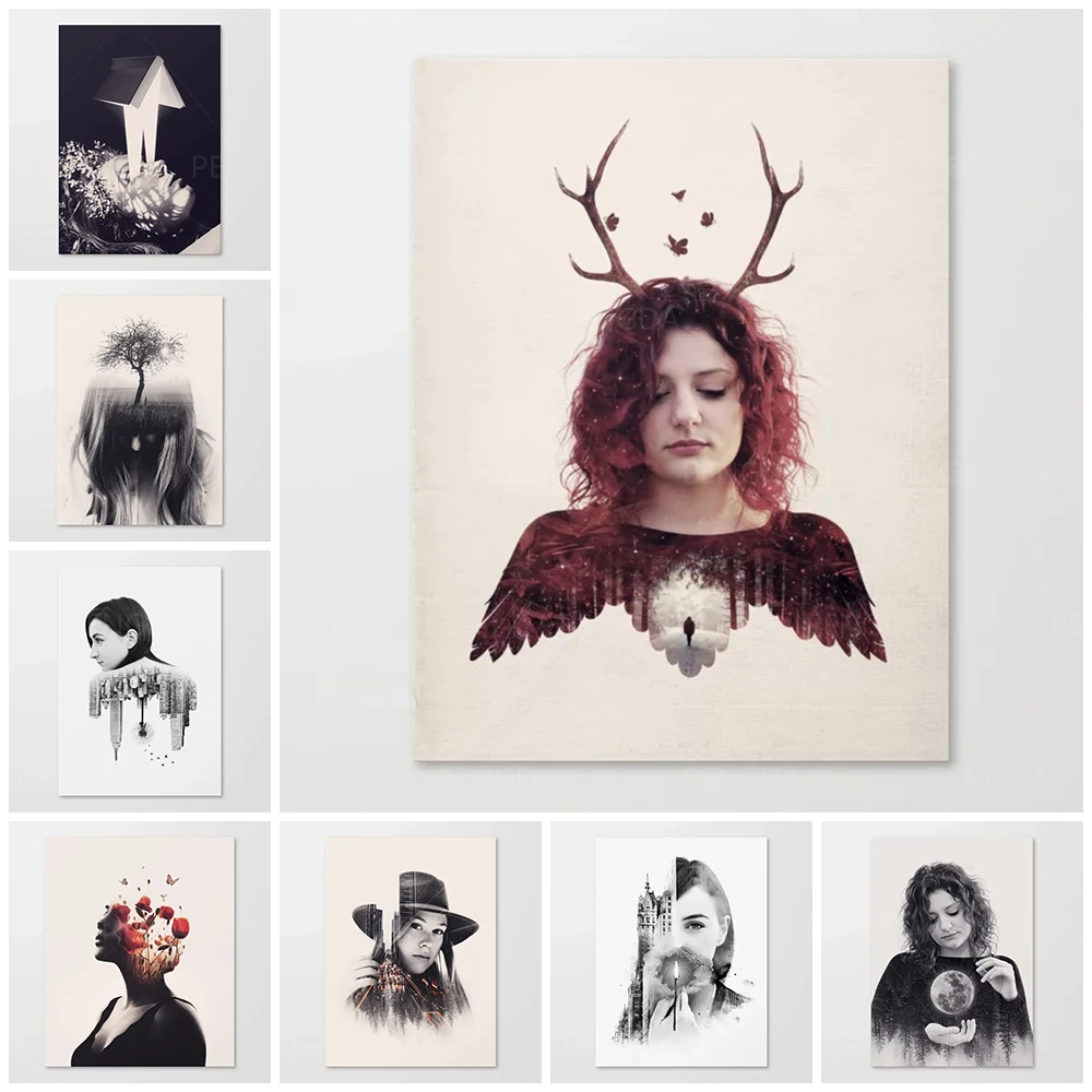 

Холст Hd Печать картины спокойствие стена искусство Живопись Домашний Декор модульная Женская фотография для гостиной без рамки