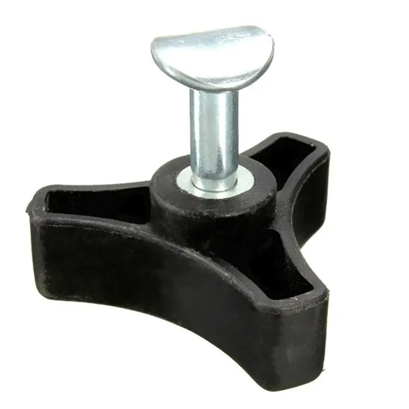 

Black Plastic Triple-Cornered Handle Knob Nut Screw For Honda Lawn Mower Machine
