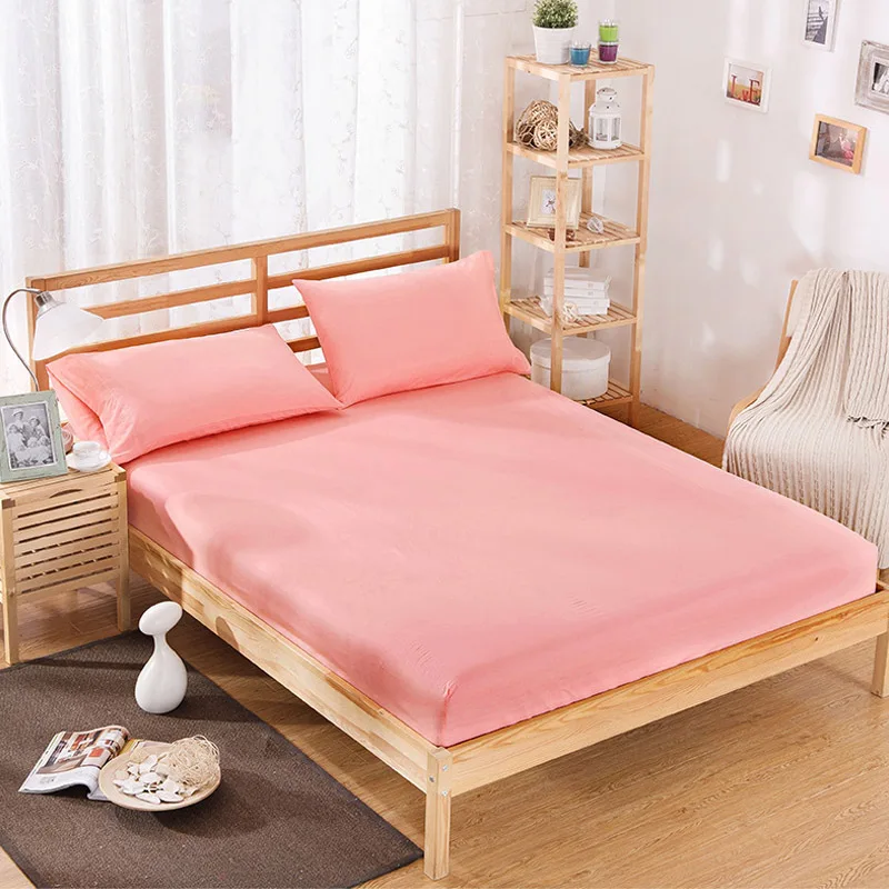 Новинка 18 цветов высококачественный чехол для матраса однотонный мягкий