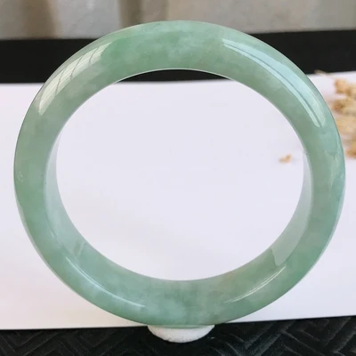 

Натуральный бирманский жадеит светильник зеленый 54-62 мм браслет элегантный принцесса ювелирные изделия лучший подарок