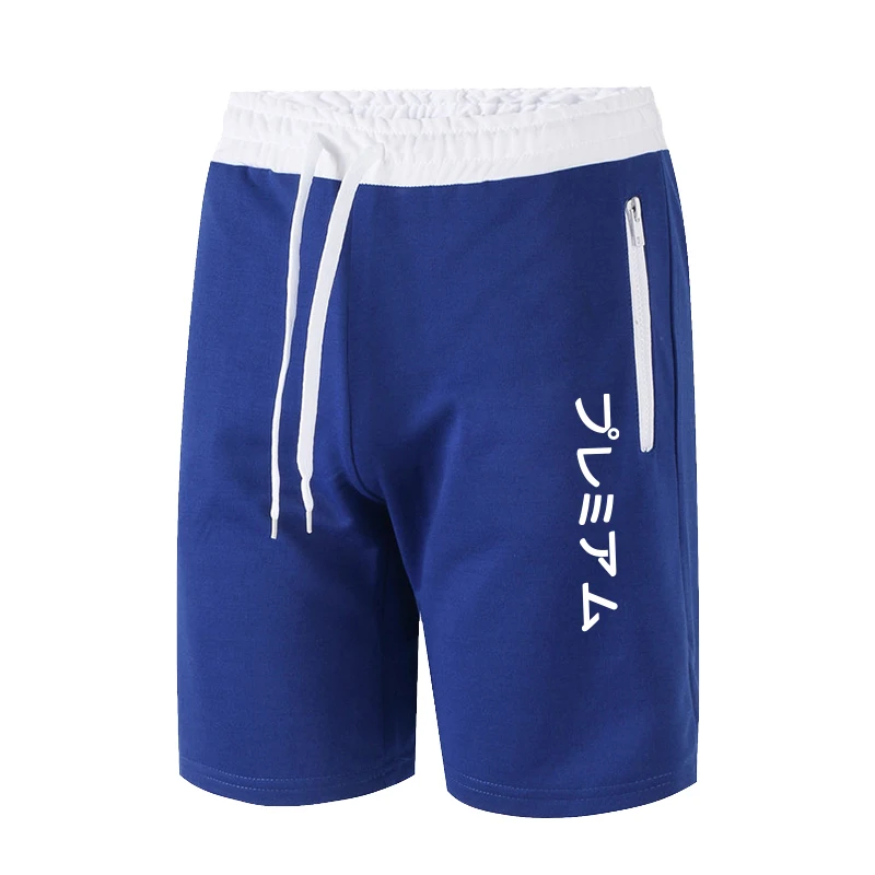 Мужские спортивные шорты для фитнеса одноцветные повседневные спортзала