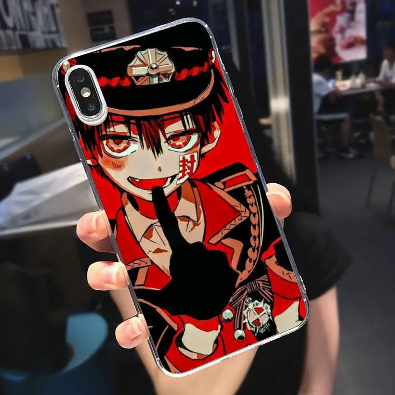 

Toilet Bound Hanako Kun Japan anime Phone Case Transparent soft For iphone 5 5s 5c se 6 6s 7 8 11 12 plus mini x xs xr pro max