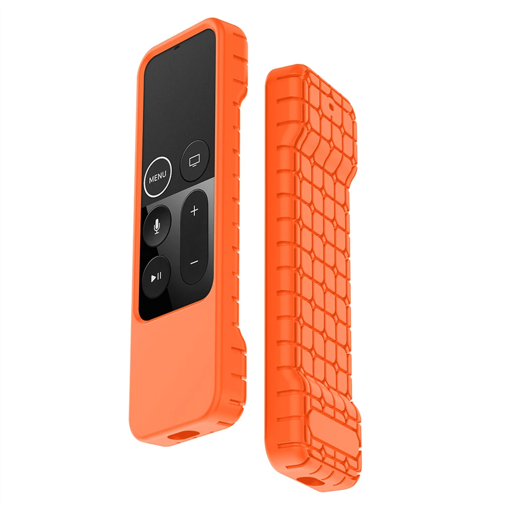 

Shock Proof Silicone Protective Case Waterproof Dustproof Cover Lightweight Anti Slip Rectangle for Apple TV4 4K Remote Control