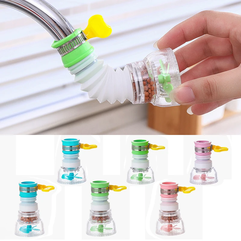 360°Rotating Faucet Nozzle Mini Tap Water Purifier Filter Kitchen Splash-proof Booster Shower Head | Обустройство дома