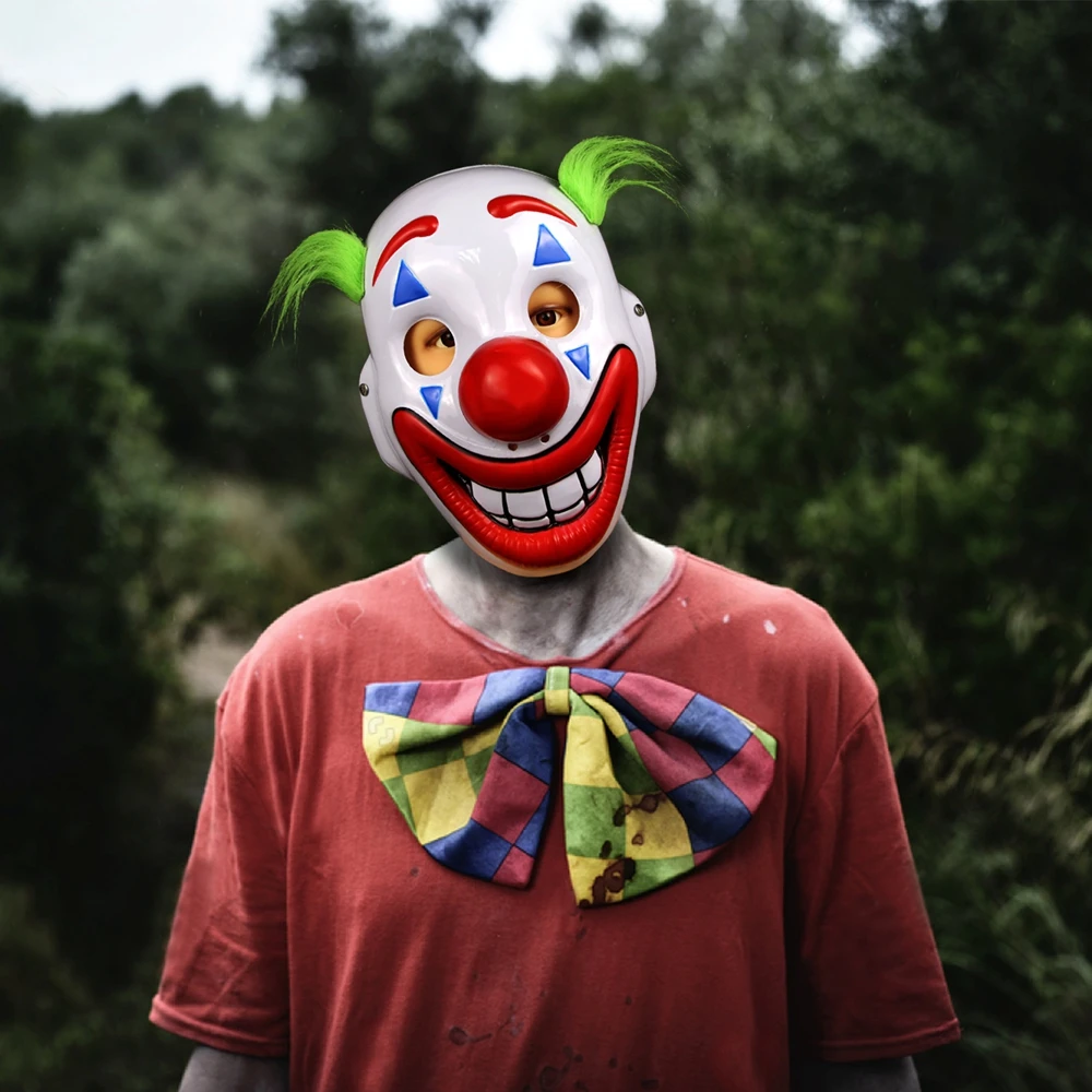 Waylike Хэллоуин Джокер маска Артур крапинку Косплэй фильм костюм клоуна для