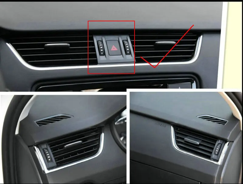 Применяется к 2015-2017 Octavia инструментальному выходу для кондиционирования воздуха