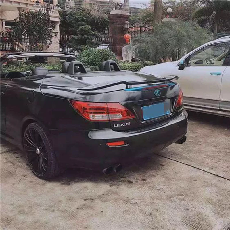 For Lexus IS250C IS300C IS350C Coupe 2010 2011high Quality Carbon Fiber Trunk Spoiler |