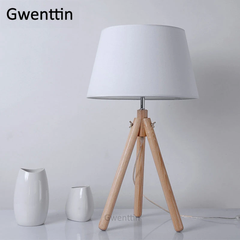 Table Lamp B Nordic штатив Деревянные Напольные светильники светодиодные стоящий светильник приспособления для Гостиная Спальня светильник современный деревянный стенд светильник s домашний декоративный E27 - Цвет абажура: Table Lamp B
