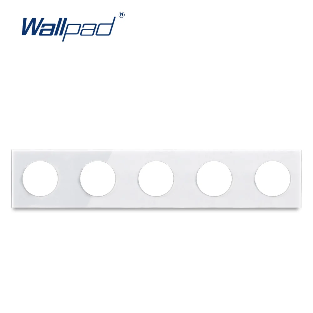 L6 самодельная Настройка белая черная стеклянная рамка 5 комплектов для настенный