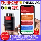 Сканер автомобильный THINKCAR, совместимый с Bluetooth, IOS, все системы 15, Сброс OBD2