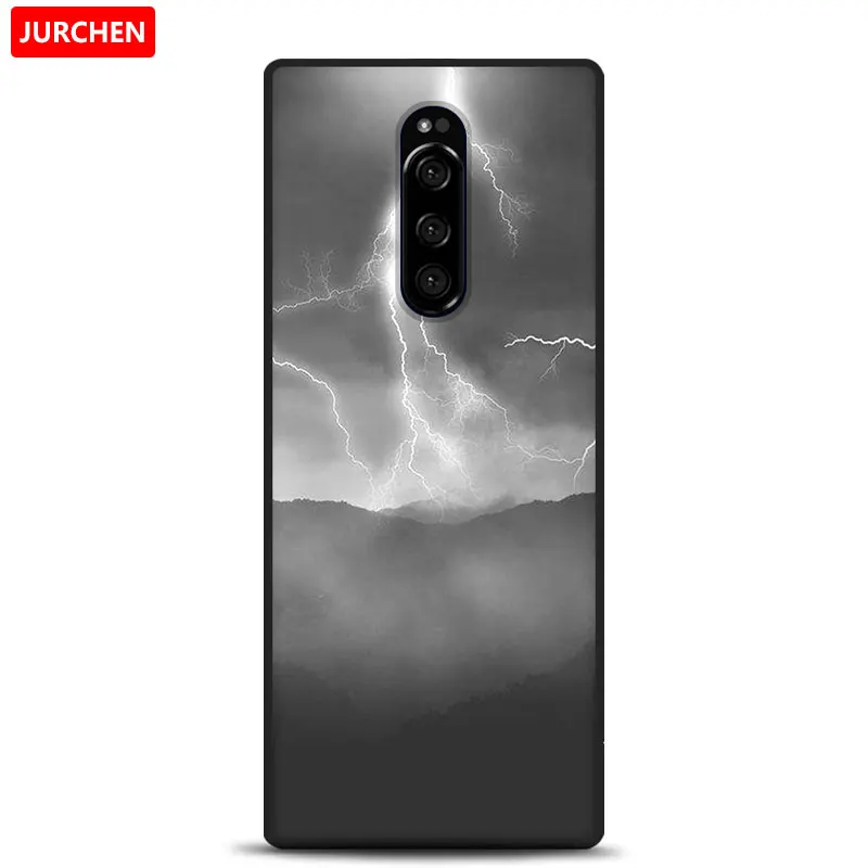 12 Чехол jurchen для sony Xperia 1, чехол для Xperia One, милый мультяшный Мягкий силиконовый чехол из ТПУ для sony Xperia1 sony 1, чехол - Цвет: 12