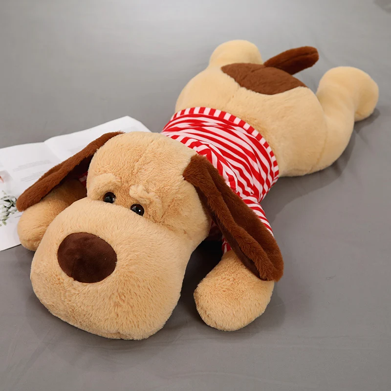 

70/90/130 CM Plush Toy Big Sleeping Dog Stuffed Puppy Dog Soft Animal Toy