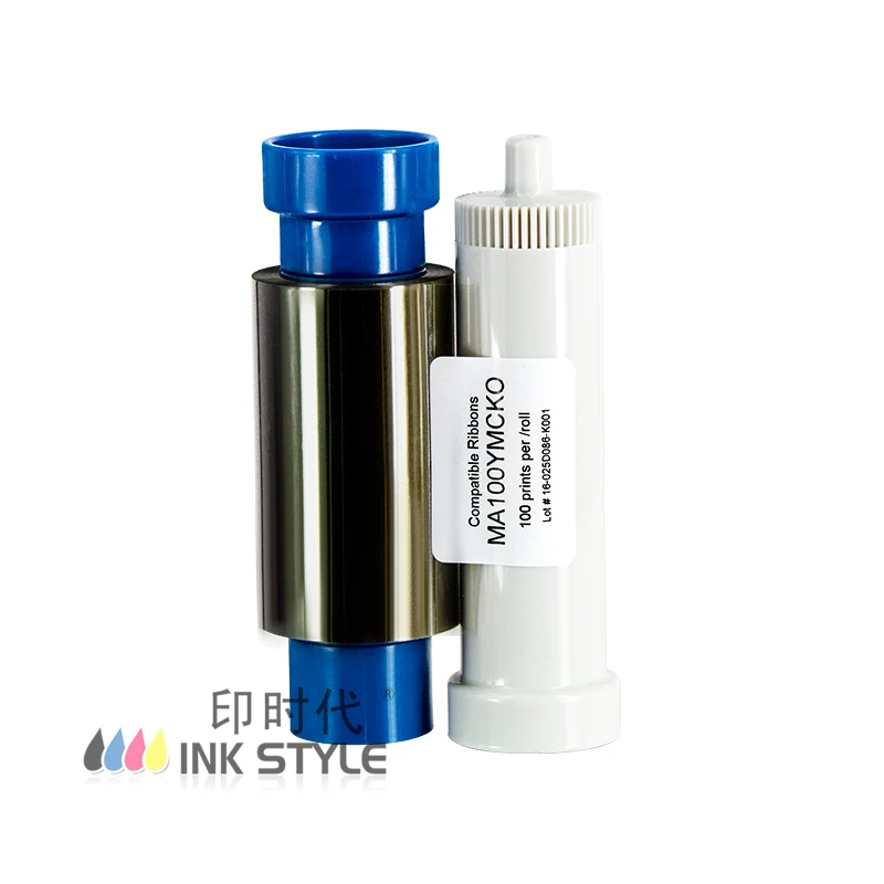 Для Magicard MA100 YMCKO полноцветная лента 100 принтов для Enduro Duo Rio Pro ID Card Printer | Компьютеры