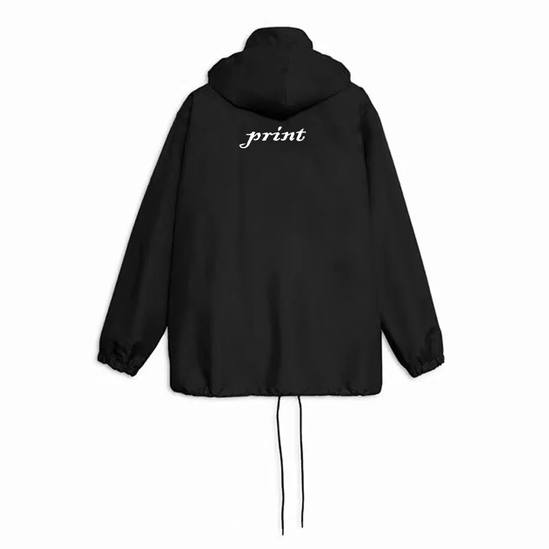 

Mens Windbreaker jacket Outerwear jacket Letter print Waterproof mens women Jackets Coat pairs fashion Windbreaker for Man