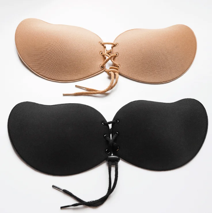 

Womens Stick Bra On Breast Sticker Nipple Cover Nude Bra Seamless Invisable Bra Silicone Washable Bra Strings Push
