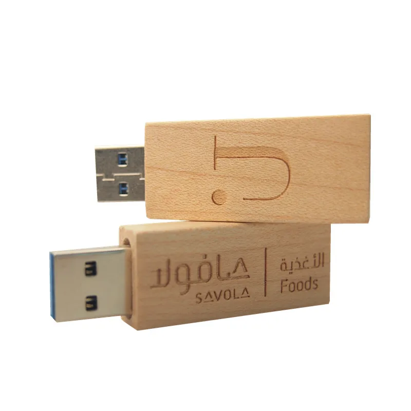 Usb 3 0 деревянная Флешка с индивидуальным логотипом 128 Гб/64 Гб/32 ГБ/16 ГБ/8 ГБ