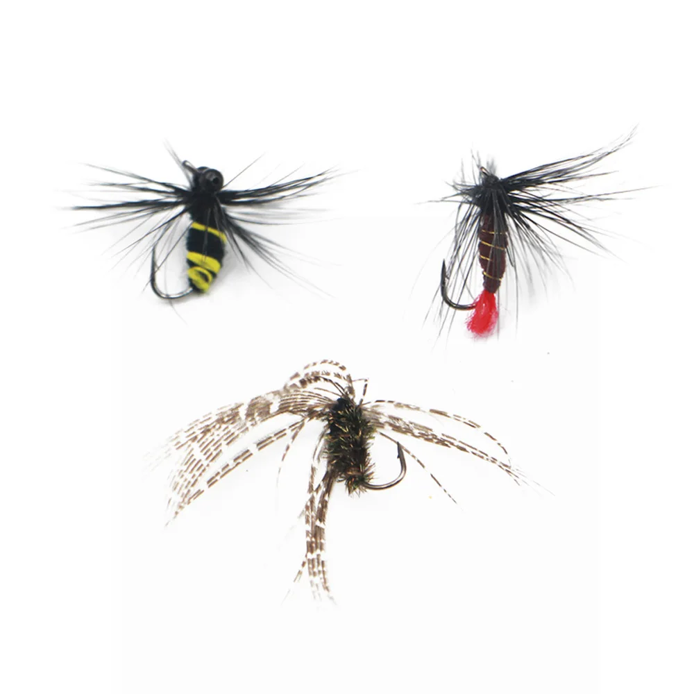 1 шт./лот приманки для ловли нахлыстом крючок насекомых 16 # из высокоуглеродистой