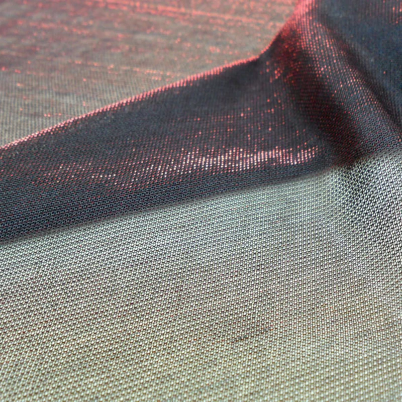 10 ярда в ширину 150 см градиентная танцевальная сценическая блестящая ткань