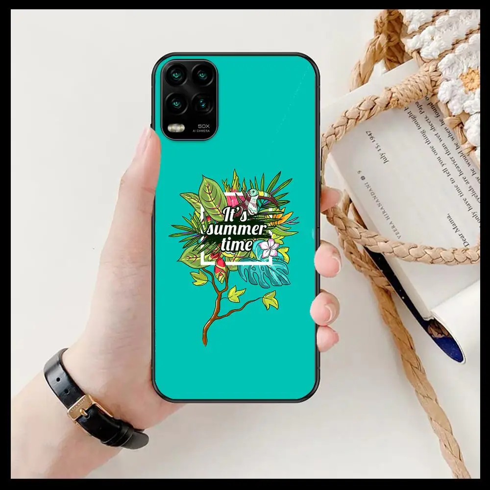 

French luxury brand style cartoon Phone Case For XiaoMi Redmi Note 10 9S 8 7 6 5 A Pro T Y1 Anime Black Cover Silicone Back Pre