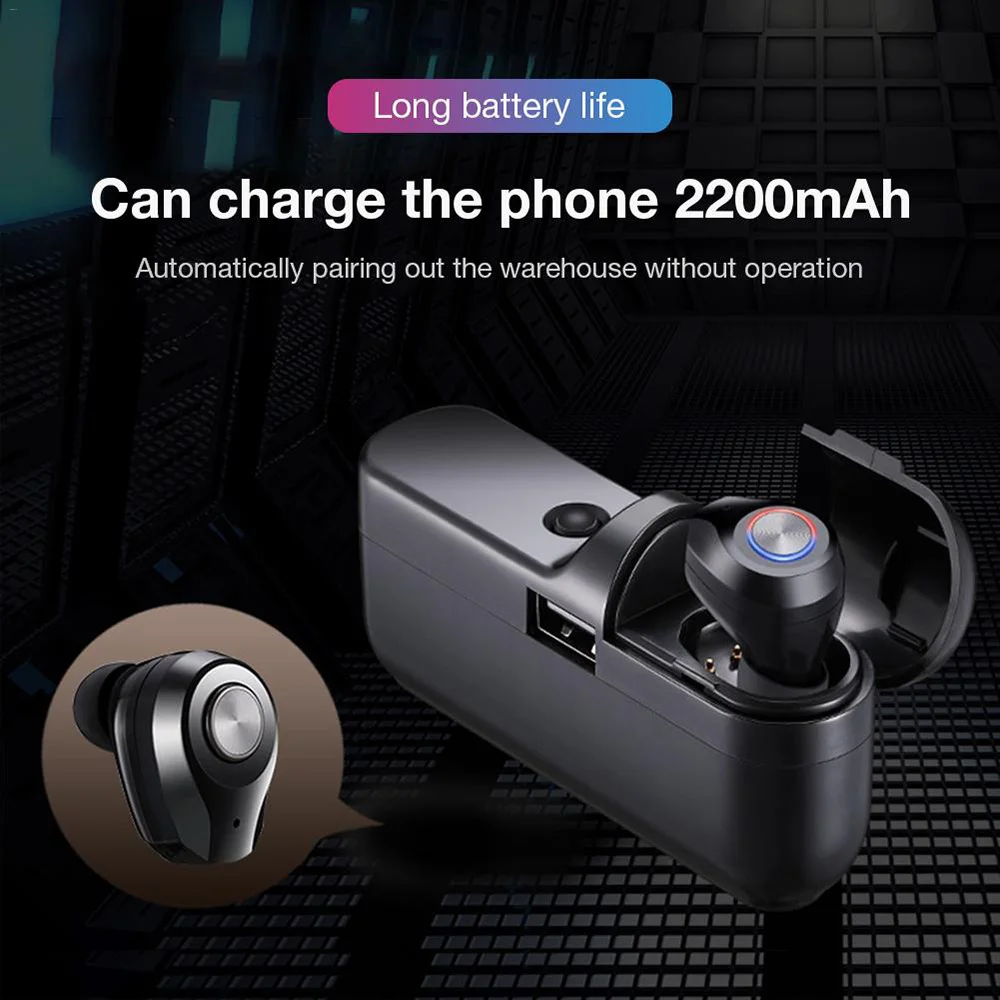 TD03 Bluetooth гарнитура Беспроводные спортивные невидимые наушники мини стерео на