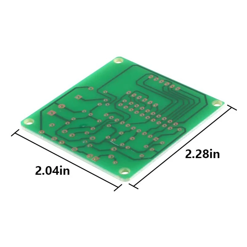 Digital LED Display 4 Bits Electronic Clock Electronic Production Suite DIY Kit PCB Board for Soldering Practice Learning kit images - 6