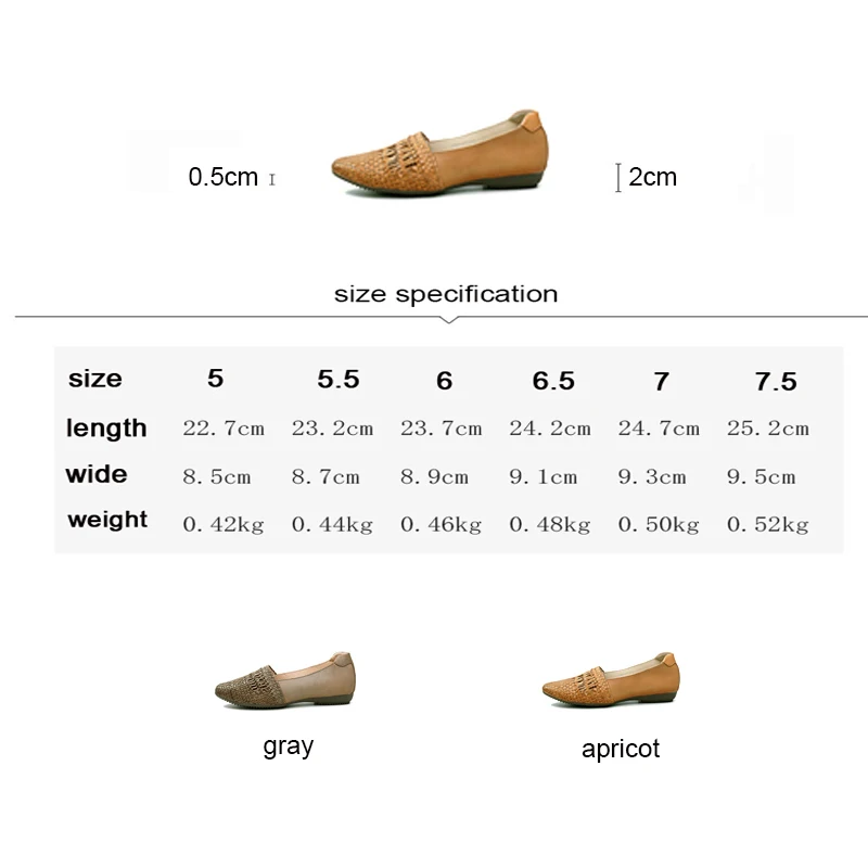 

Tayunxing Genuine Leather Sheepskin Handmade Knitting Hollow Shoes Women Sandals Summer Female Soft Low Heel Closed Toe 1881-16
