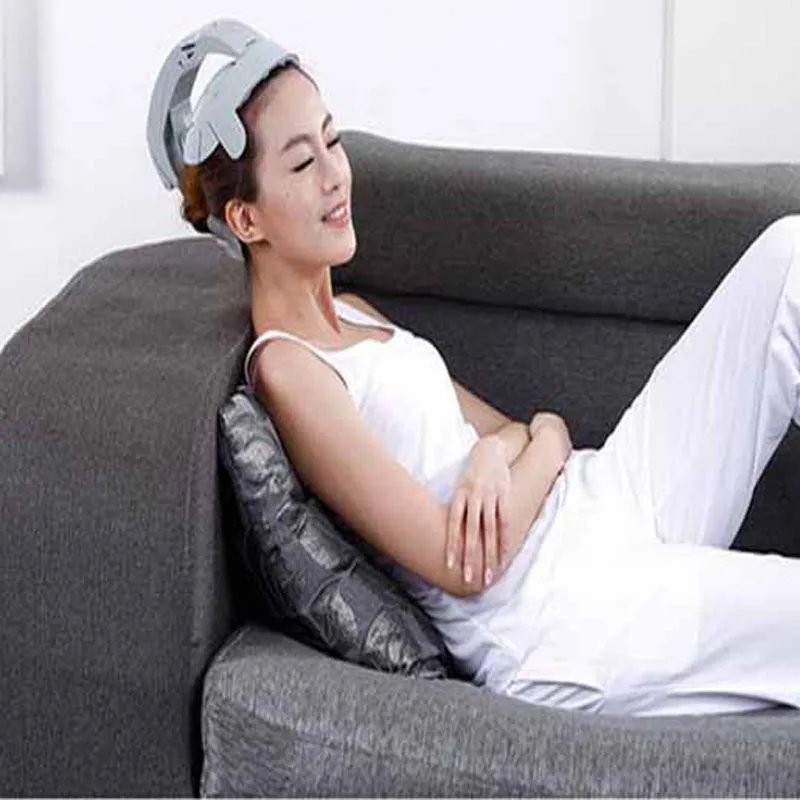 

Electric Head Massager Brain Relax Acupuncture Points Stress Release Vibration Massage Device stimulator for relax relaxation