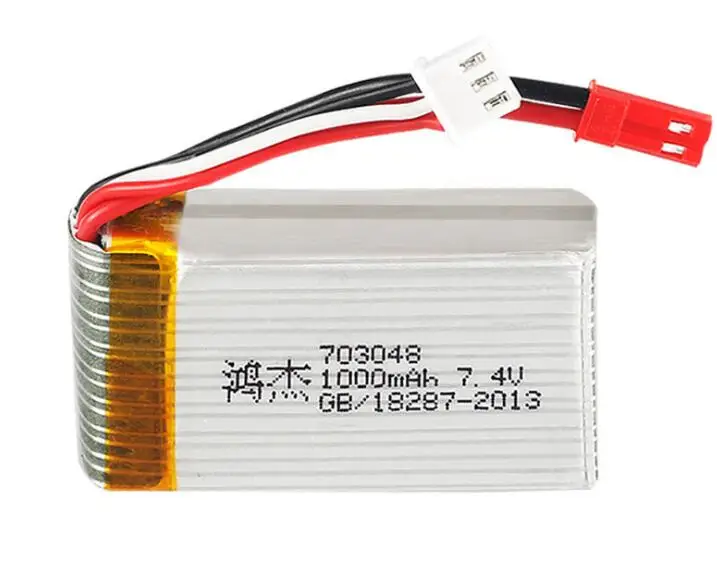 7 4 V 1000mah 703048 Lipo батарея для MJXRC X600 обновление 25c дистанционного управления игрушки